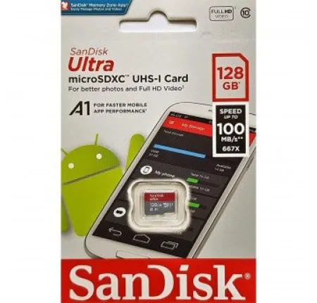 Thẻ nhớ MicroSD 128G SANDISK ULTRA SQUNR-064G-GN6MN Box Class10 100MB/s Chính hãng