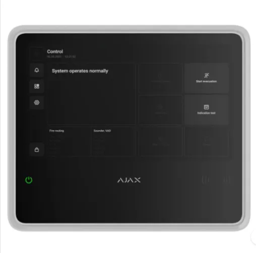 Ajax EN54 Fire Hub Jeweller: Trung tâm điều khiển báo cháy EN54