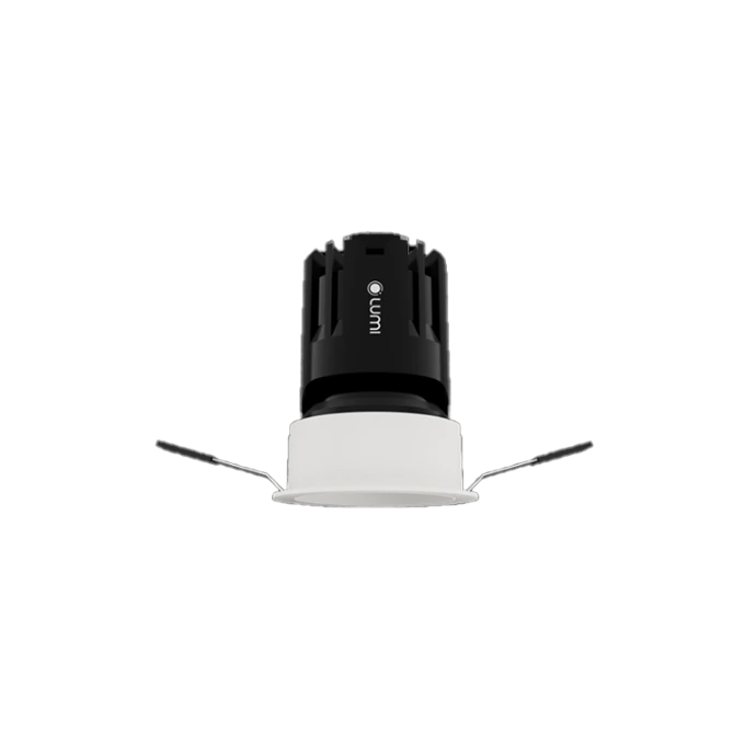 Đèn Spotlight âm trần 12w, 36(55) độ, chỉnh hướng (Dimmable) (ON / OFF, CROM ĐEN)