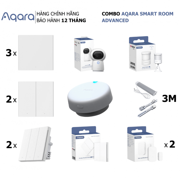 Combo gói lắp đặt nhà thông minh Aqara