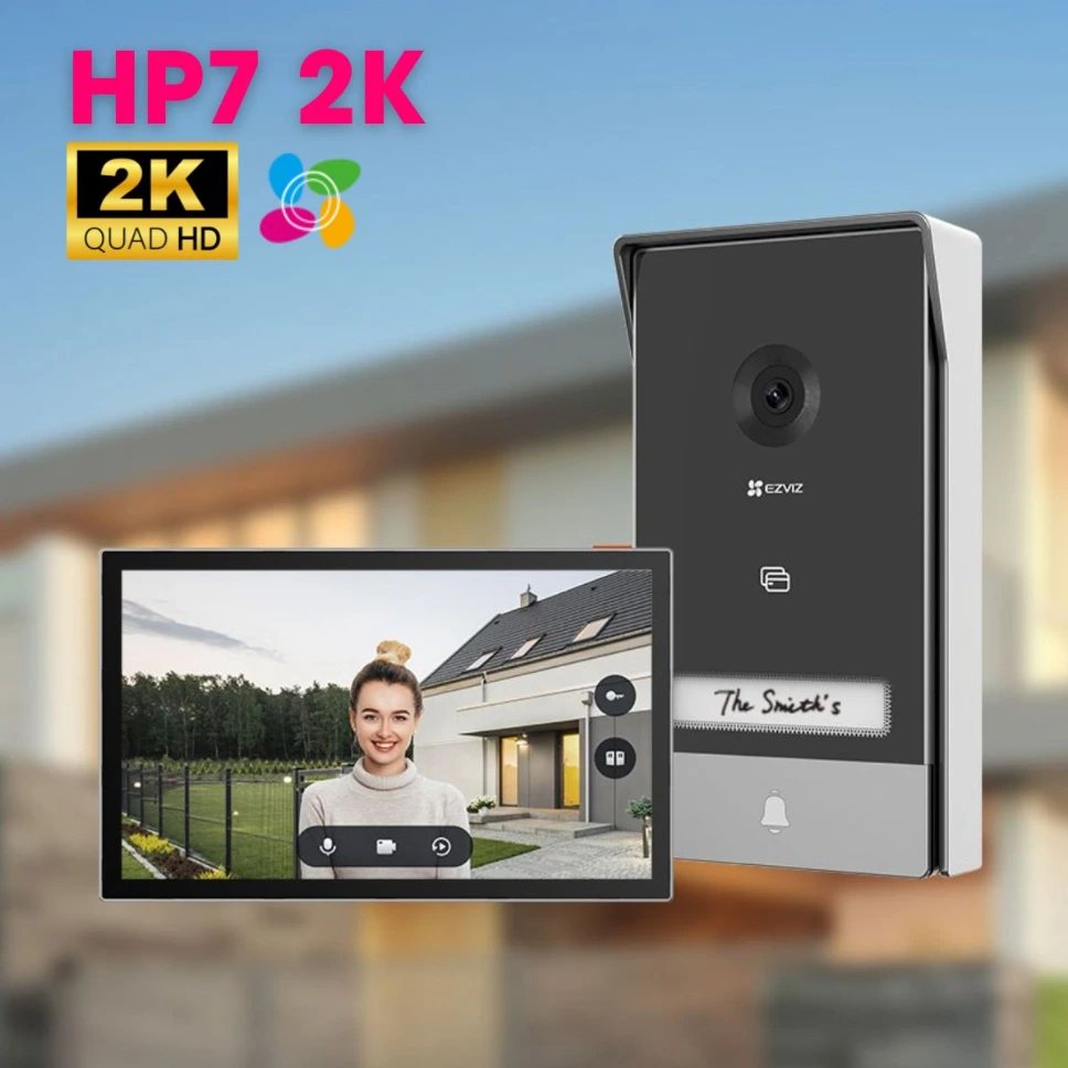 Bộ chuông cửa có hình thông minh 2K EZVIZ HP7