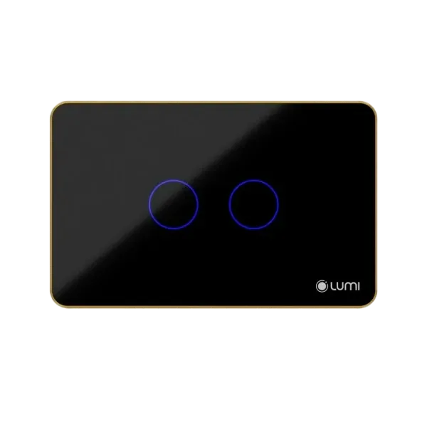 Công tắc cổng thông minh Luto cổng 2 nút | Chữ Nhật