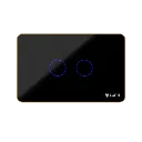 Công tắc cổng thông minh Luto cổng 2 nút | Chữ Nhật