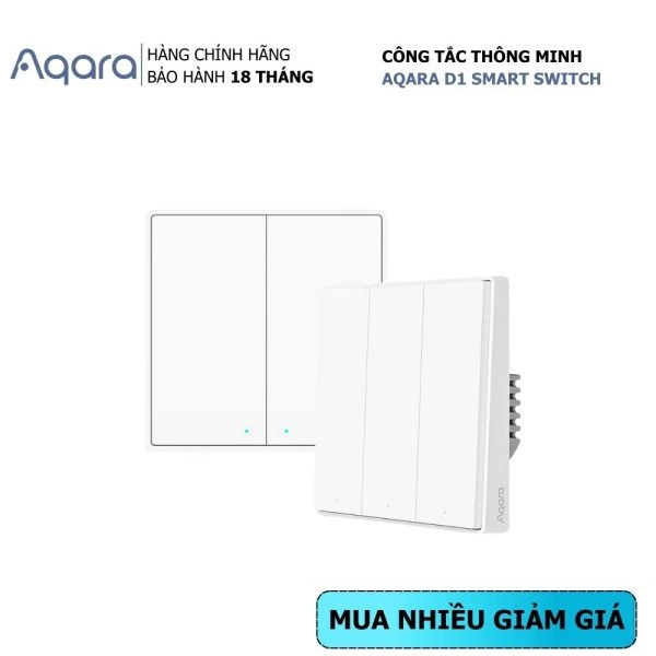 Công tắc thông minh Aqara D1 White Quốc Tế