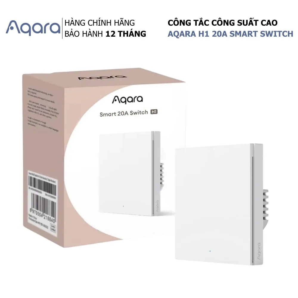 Công tắc Aqara H1 20A Zigbee 3.0 công suất cao