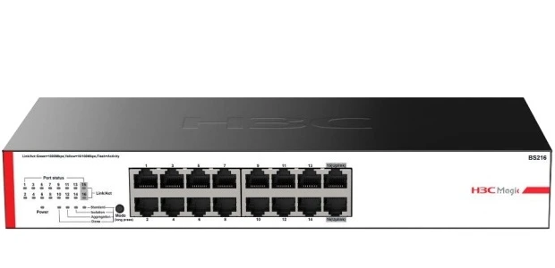 H3C Magic BS216 Ethernet Switch (16GE, AC), Version (EU)